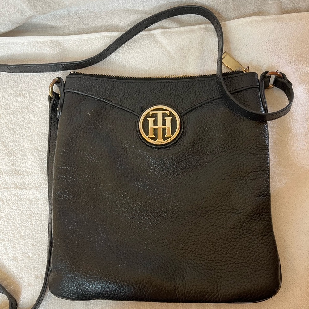 Tommy Hilfiger Black Crossbody Handbag/Purse